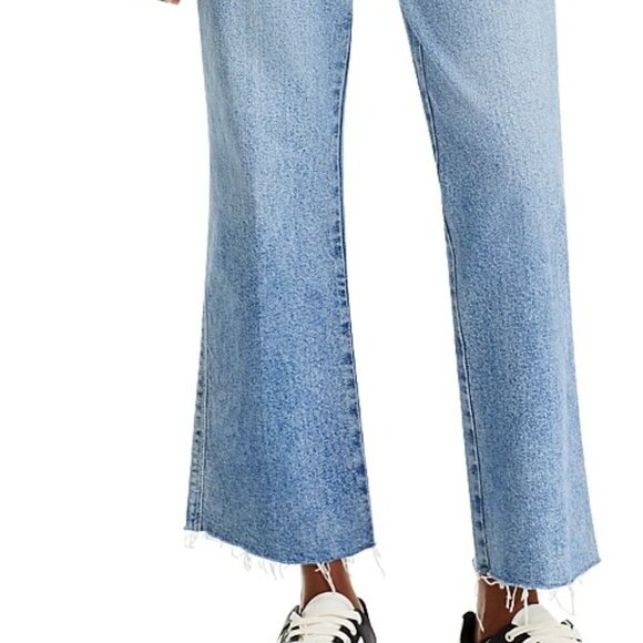 Paige Courtney Raw Hem Distressed Jeans Khristen Wash NWT 26 High Rise - Picture 3 of 5